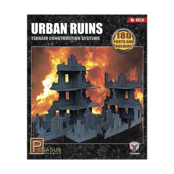 Pegasus Hobbies Urban Ruins Terrain Set New
