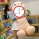 thumbnail image 1 of Peluche de Tintín largo para el segundo hijo, almohada divertida, escultura de arena, regalo para novio, almohada de pierna larga, muñeca para niña, 1 of 4