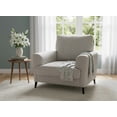 thumbnail image 1 of Fauteuil en tissu K-Living beige, 1 of 5