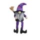 thumbnail image 1 of Fiudx Muñeca de Bruja de Halloween, Figura Fantasma con Sombrero de Copa, Diseño de Rayas de Piernas Largas, Decoración Perfecta para Festivales, Decoración Del Hogar para Fiestas, Material Seguro, T, 1 of 2