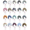 thumbnail image 7 of Women Printed Hijab Bonnet Bonnet Indian Arab Wrap Women Head Scarf Turban Caps Muslim Headdress 2, 7 of 7