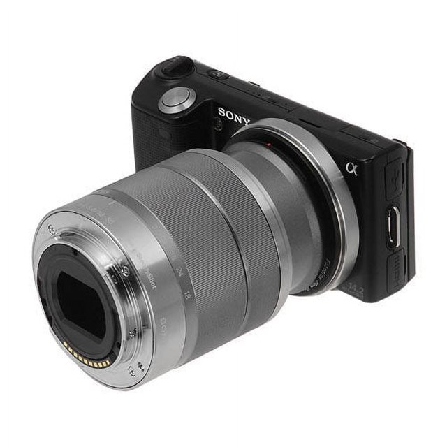Fotodiox 49mm Filter Thread Macro Reverse Mount Adapter Ring for Sony E-Series Camera, fits Sony NEX-3, NEX-5, NEX-5N, NEX-7, NEX-7N, NEX-C3, NEX-F3, Sony Camcorder NEX-VG10, VG20, FS-100, FS-700