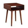 thumbnail image 1 of Convenience Concepts Napa Table d'Appoint avec Tablette, Fini Bois Acajou, 1 of 6