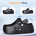 thumbnail image 3 of AFB Women Non Slip Work Chef Shoes, Clog Non Slip Kitchen Work Shoes, Nursing Gardening Waterproof Oil Resistant, 3 of 8