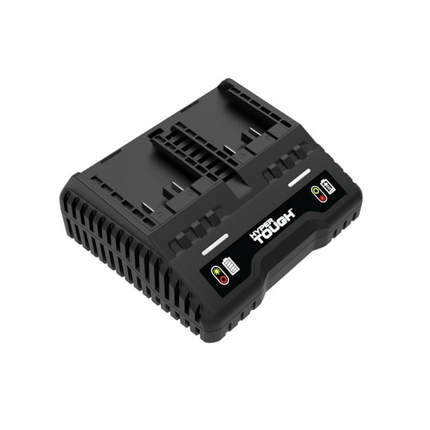 Hyper Tough 20VMax 1Hour Fast Dual Charger HT1940100314 Walmart
