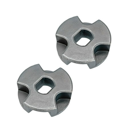2 Pack Heavy Duty Chainsaw Sprocket Set In Stainless Steel Suitable For Power Tool With Double Bore Size Of 10mm & 12mm
