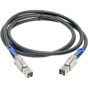 2PCS 12G External Mini SAS HD SFF-8644 to SFF-8644 Cable 3.3ft 1-m 