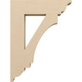 thumbnail image 3 of Ekena Millwork 5 1/2"W x 24"D x 32"H Imperial Traditional Rough Cedar Woodgrain TimberThane Bracket, Primed Tan, 3 of 6