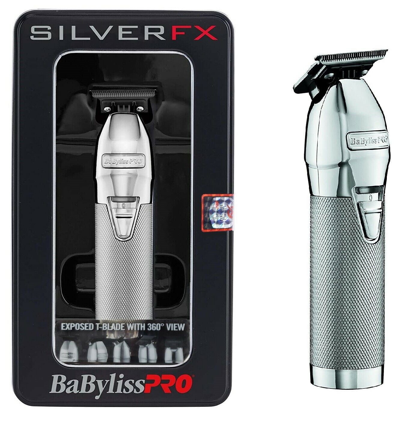 greb Historiker kom sammen BaBylissPRO SilverFX Skeleton Outliner Cordless Trimmer - Walmart.com