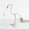 thumbnail image 4 of Kmbangi Flamingo Hydroponic Vase, Pink Wrought Iron, Glass Container, 4 of 5