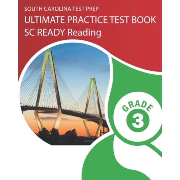 Pre-Owned SOUTH CAROLINA TEST PREP Ultimate Practice Test Book SC READY Reading Grade 3: Includes 8 Complete SC READY Reading Practice Tests