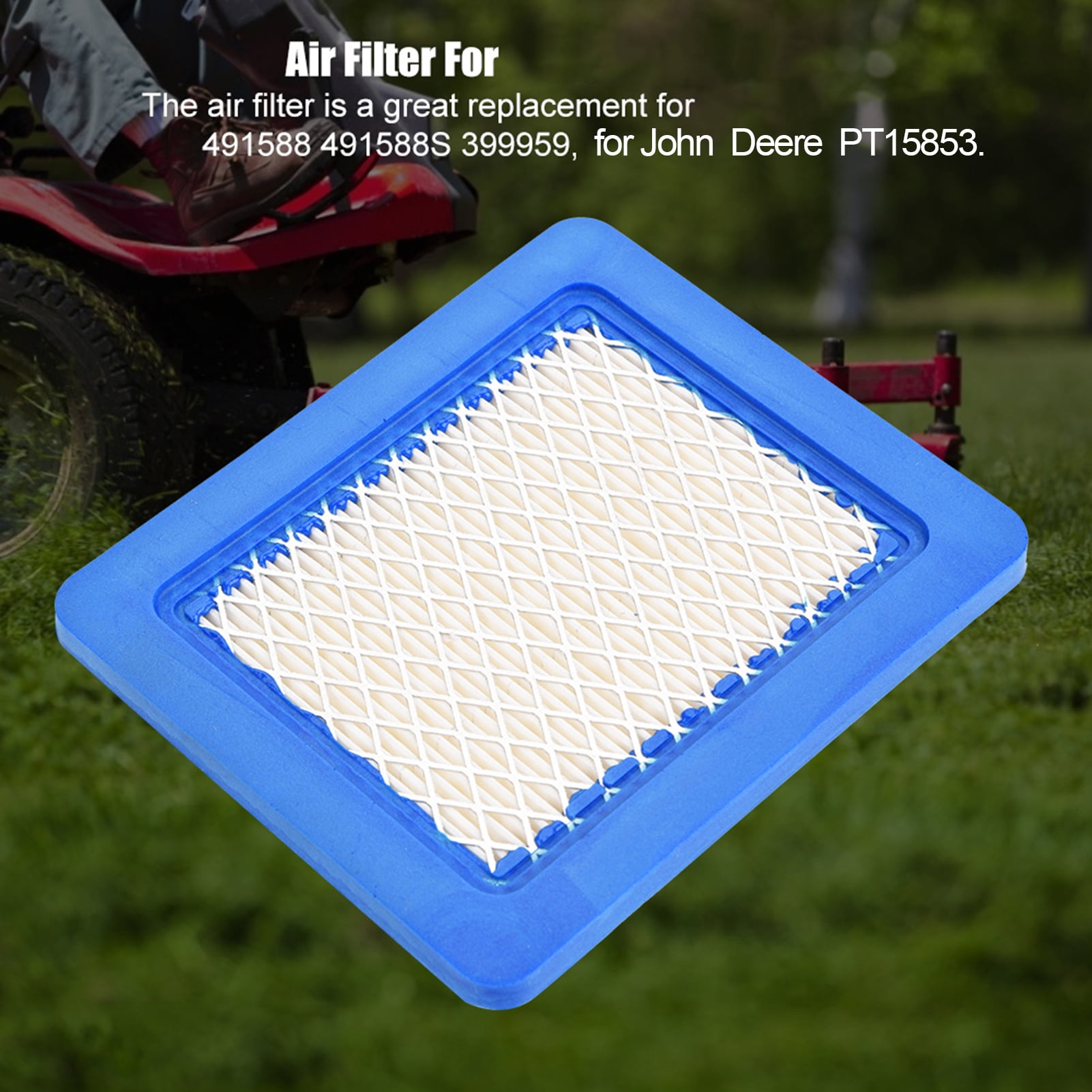 5 x Air Filter Compatible with Briggs Stratton 491588 491588S 399959 Easy Install Walmart