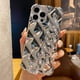 thumbnail image 2 of Fundas de teléfono con purpurina para Iphone 14 Pro Max 13 mini 12 11 8 Plus Xr X Xs Funda brillante a prueba de golpes, protección suave para cámara Fivean unisex, 2 of 2