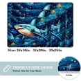 thumbnail image 2 of Shark Non-Slip Machine Washable Polyester Kitchen Mat Indoor Rug Kitchen Rug, 2 of 6