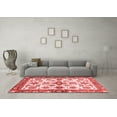 thumbnail image 3 of Ahgly Company Machine Washable Indoor Rectangle Oriental Red Traditional Area Rugs, 5' x 7', 3 of 4