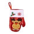 thumbnail image 1 of Toystoory Medias de Navidad, regalo, bolsa de dulces, cuchara de Navidad, palillo, tenedor, soporte, bolsa de almacenamiento, decoración de árbol de Kits de decoración para fiestas alce de guante Toystoory HA001464-03, 1 of 1