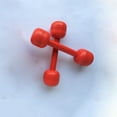 thumbnail image 4 of WASHWEPE 2pcs Physical Training Dumbbell for Kids Simple Design Exercise, 4 of 8