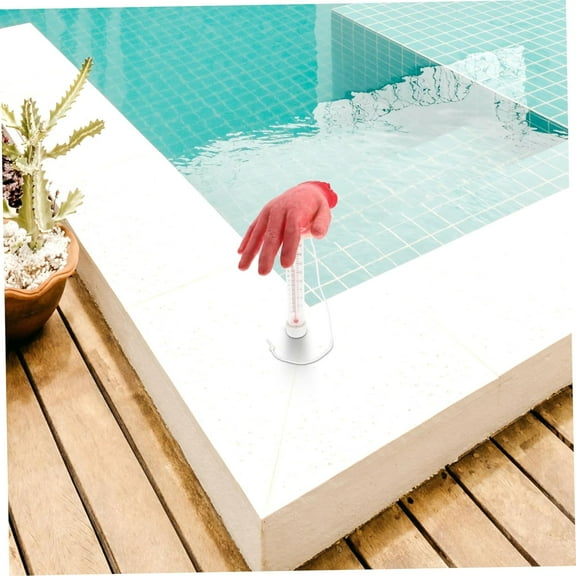 Pool Thermometer, Pool Thermometer Floating Easy Read, LED Plastic Easy to Use, for Water Temperature for Swimming Pool Bath Water Spas Hot Tubs Aquariums and Ponds