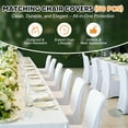 thumbnail image 4 of Jocisland Folding Chair Rack, Holds 12 Tables or 84 Chairs with 50 Pcs Chair Covers, 1100 lbs Capacity, Heavy-Duty Cart with Wheels, Elastic Cords, Cover, Glossy Black, 4 of 10