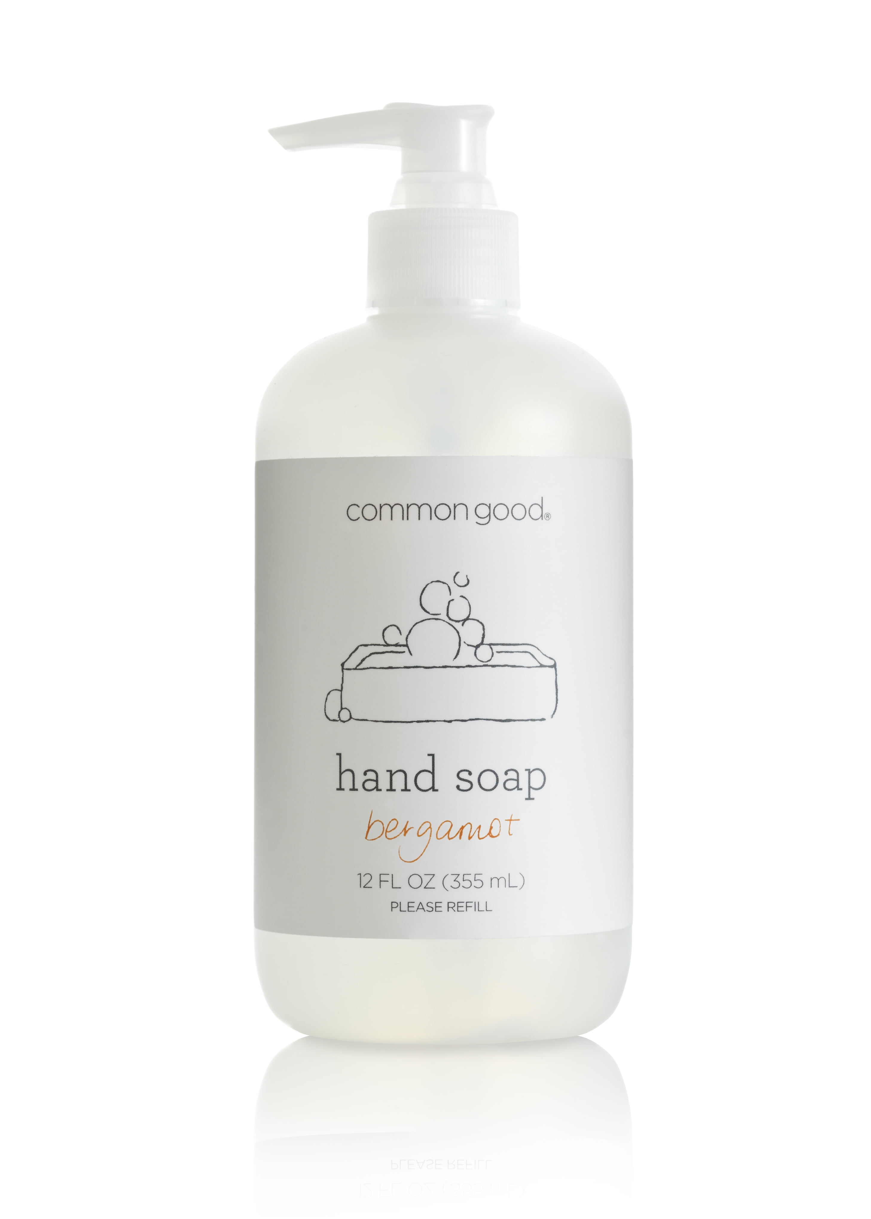 Common Good Hand Soap, Bergamot, 12 Fl Oz