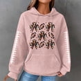 thumbnail image 1 of Simua Sweat à Capuche Tendance pour Femmes Manches Longues Imprimé Rugby Amusant Pull Décontracté Sport Jour de Match, 1 of 4