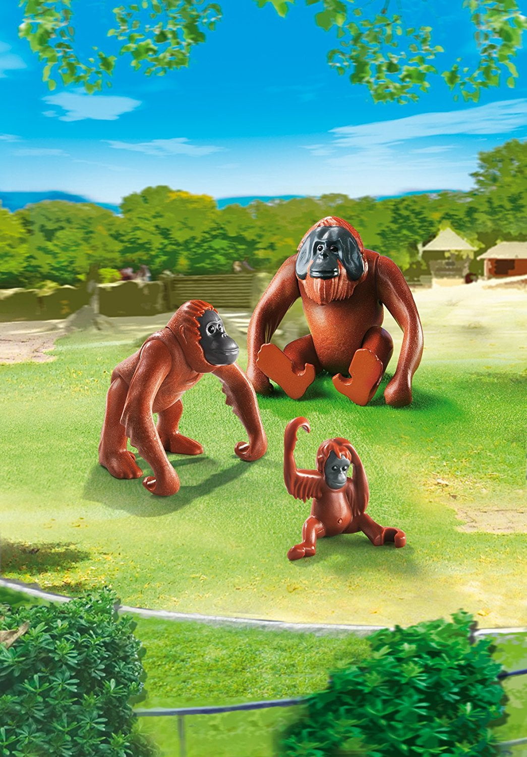playmobil orangutan family