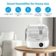 thumbnail image 5 of Sejoy Humidificador para humidificadores de aire ultrasónicos de niebla fría y cálida, 1.24 galones / 4.7L para plantas de oficina de dormitorio, relleno superior, aceites esenciales, blanco SEJOY JSQ-F50A1, 5 of 7
