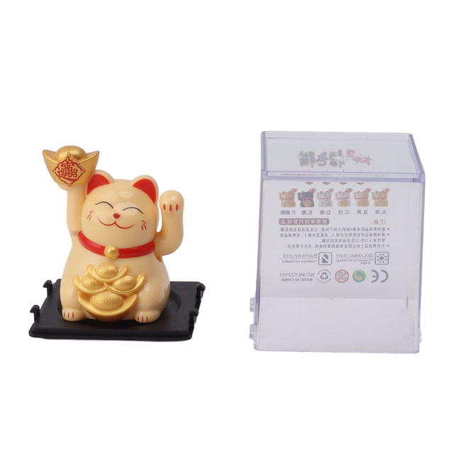 Brazo Que Agita Del Gato De La Suerte, Decoración Linda De La Buena Suerte Del Gato Acogedor Para El Hogar, La Oficina, Las Tiendas