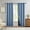 Blue, variant on Ke1Clo Blackout Curtains Noise Reducing Ring Top, Privacy Curtains with Black Lining for Living Room, Thermal Insulated Window Drapes for Bedroom Home Decor, Black