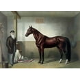 thumbnail image 2 of Currier and Ives 24x18 White Modern Wood Framed Museum Art Print Titled - Rysdyks Hambletonian, 2 of 4