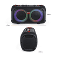 thumbnail image 3 of Bocina Portátil FOL 6.5'X2 Bluetooth SD Radio FM Recargable, 3 of 3
