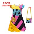 thumbnail image 3 of Vestido de Halloween para niñas, disfraz de Horro Sally antes de Navidad, fiesta de Cosplay para niños, disfraz de Terror de pesadilla, ropa gótica, 3 of 5