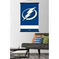 thumbnail image 2 of NHL Tampa Bay Lightning - Logo 21 Wall Poster with Magnetic Frame, 22.375" x 34", 2 of 5