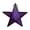 A004- Purple, variant on Green Star Lantern Candle Holder, Stained Glass Tealight Candle Holder, Star Decorations for Vintage Home Decor, 8X8 Inch Candle Lantern for Decor for Indoor, Windproof 5-Pointed