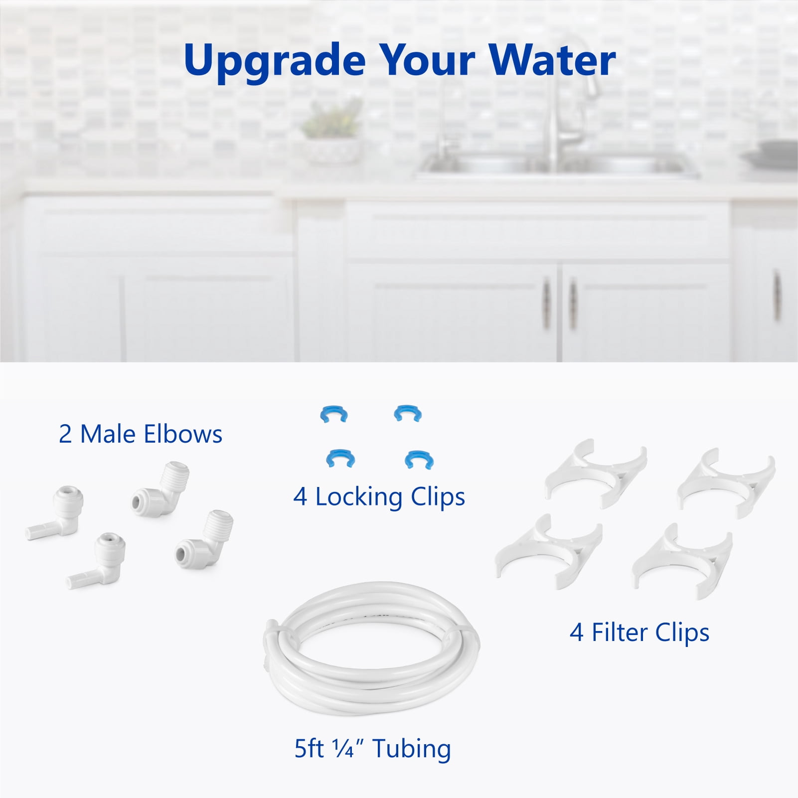 Express Water Filter Upgrade Add-on Kit for Under-sink Reverse Osmosis Water Filter System (PRTUPKIT14)