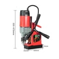 thumbnail image 3 of Portable Small Electric Magnetic Drill Floor Drill Powerful Magnetic Drill Industrial Grade Drilling Machine ,High Strength Body, 3 of 7