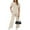 Beige, variant on Two Piece Sets for Women Fall Outfits Fashion Lounge Sets Short Sleeve Tops Long Pants Tracksuit Vacation Travel Outfits