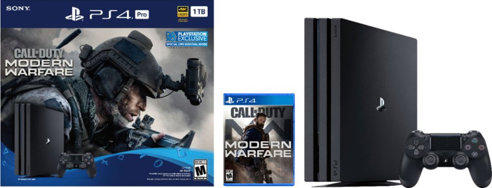 Sony 4 Pro 1TB Call of Duty: Modern Warfare Bundle - Walmart.com