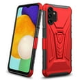 thumbnail image 5 of SPY CASE for Samsung Galaxy A13 5G/4G Case with Tempered Glass Screen Protector Hybrid Cover with Kickstand Phone Belt Clip Holster - Red, 5 of 8
