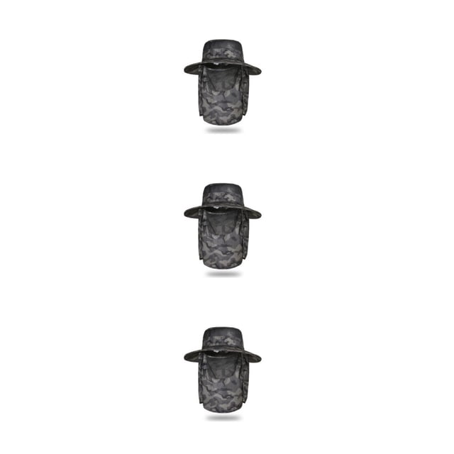 Sombrero de pescador Soidarity de poliéster para hombre colorido ajustable a prueba de viento