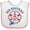 White and Pink, variant on Inktastic Nautical Big Brother Boys Baby Bib