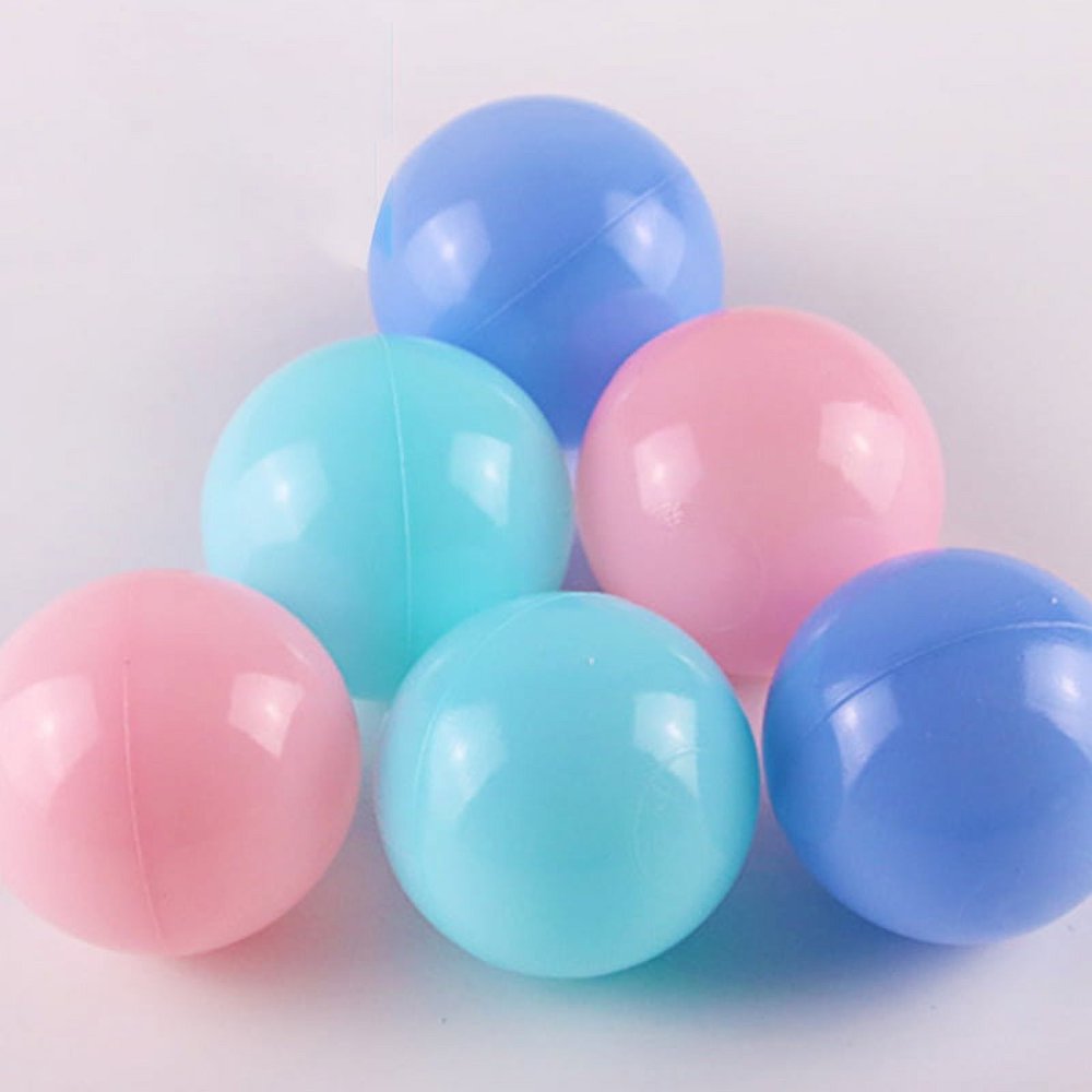 Shineofi – Lot De 50 Balles Océaniques Transparentes – 6 Cm – Plastique Incassable – Pour Piscine Et Tente De Jeu