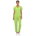 thumbnail image 4 of Scrubs Medical Uniform Womens Scrubs Set Medical Scrubs Top and Pants, 4 of 4