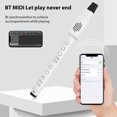 thumbnail image 4 of Portable Electric Saxophone with Removable Mouthpiece 12 Sampled Tones Mini Digital Electronic Wind Set Musical Instrument  for Beginners Play, 4 of 7