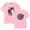 Pink, variant on Nelly Furtado Loose Music album Tour Merch pop graphics print Crewneck Unisex Trend Casual Short Sleeve Top