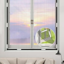 12PC Magnetic Window Screen Clips, Portable Fly Screen Clips, Self-Adhesive Clips, No Drilling Window Clip, Magnets for Blackout Curtains, Magnetic Window Clips for Home Office Screen