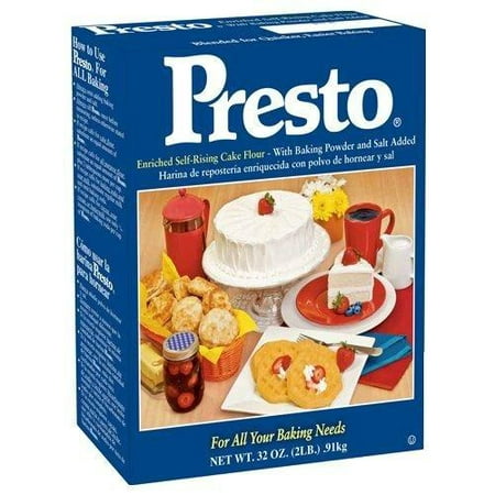 Presto Self Rising Cake Flour, 32-Ounce Box (Best Self Raising Flour For Cakes)