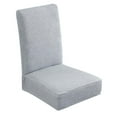 thumbnail image 4 of AMLESO Dining Room Chair Covers Protector Wedding Banquet Chair Slipcover Strechy Universal Light Grey_B, 4 of 8