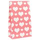 thumbnail image 2 of Pressie Pouch Peel & Seal Gift Bag Pink Hearts 12pk Large, 2 of 3