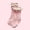 Pink, variant on Girls Ruffle Lace Knee High Socks Cotton Princess Long Stockings for Toddlers Pink 1-3 Years